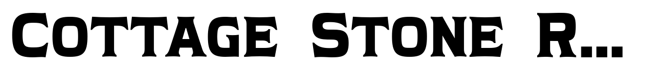 Cottage Stone Font | Webfont & Desktop | MyFonts